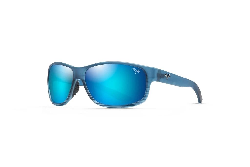 Maui Jim   Kaiwi Channel B840-03S Blue HawaiiBlue Black Stripe