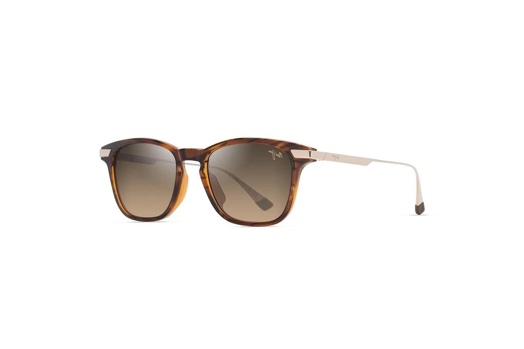 Maui Jim   ManaOlana HS623-10 HCL® BronzeShiny Dark Havana w/Gold
