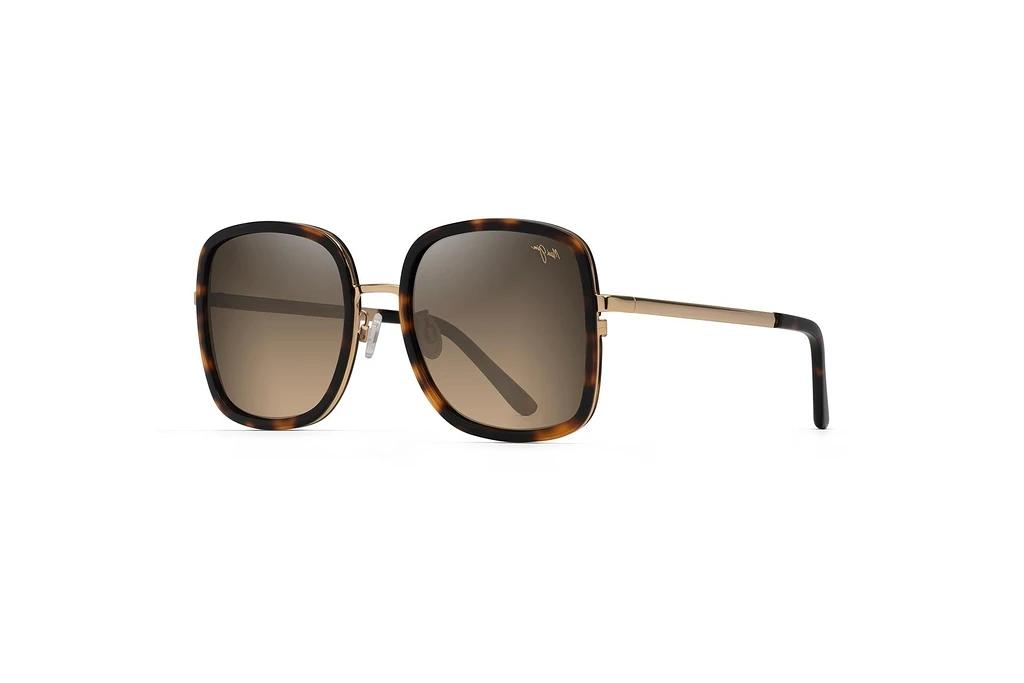 Maui Jim   Pua HS865-10 HCL® BronzeTortoise w/Shiny Gold