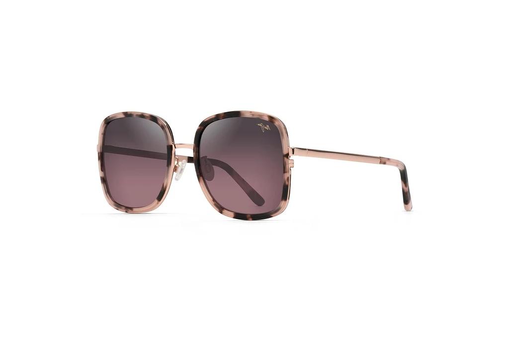 Maui Jim   Pua RS865-09 Maui Rose®Pink Tortoise w/Rose Gold