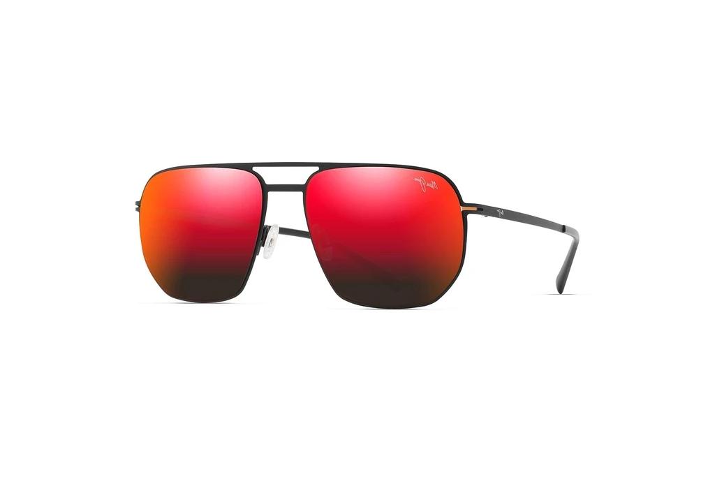 Maui Jim   Sharks Cove RM605-02 Hawaii Lava ™Matte Black