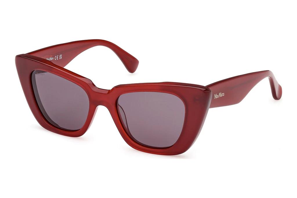 Max Mara   MM0099 66A grauGlänzend Dunkelrot