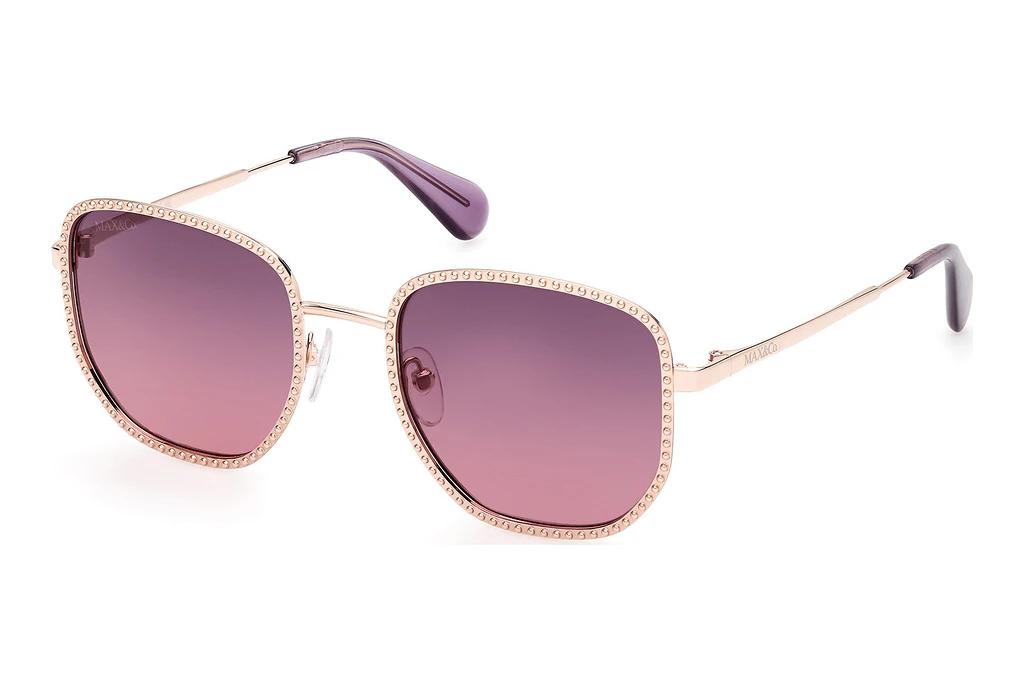 Max & Co.   MO0091 28Z violett verspiegeltGlänzend Rose Gold