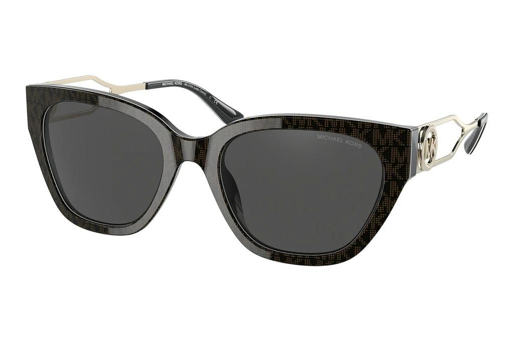Michael Kors   MK2154 370687 Dark Grey SolidBrown Signature Pvc
