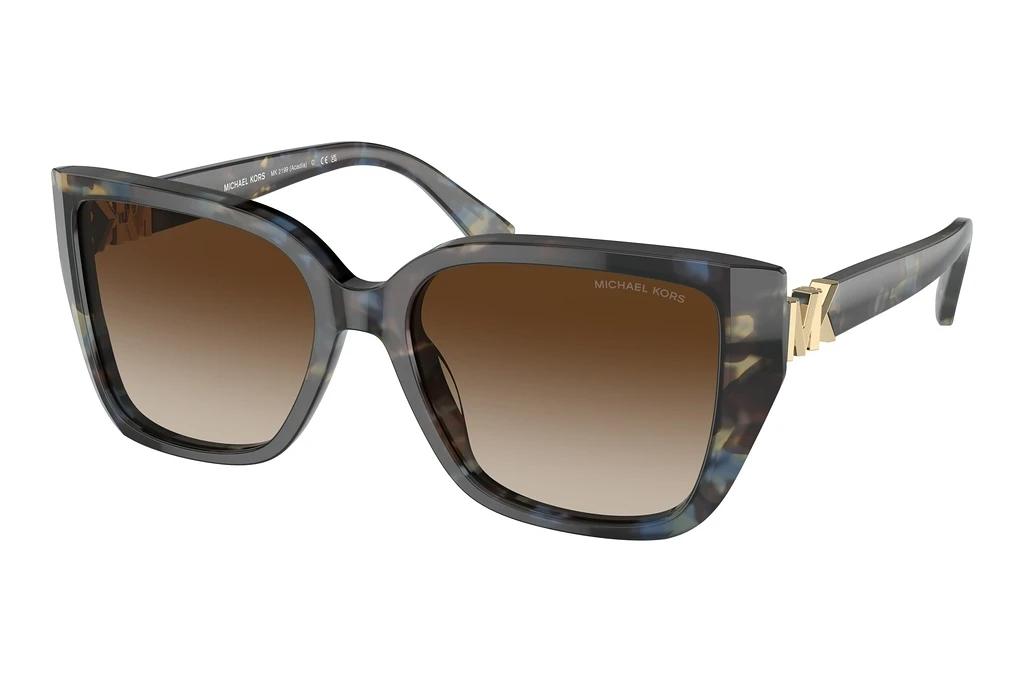 Michael Kors   MK2199 395213 Brown GradientBright Blue Tortoise