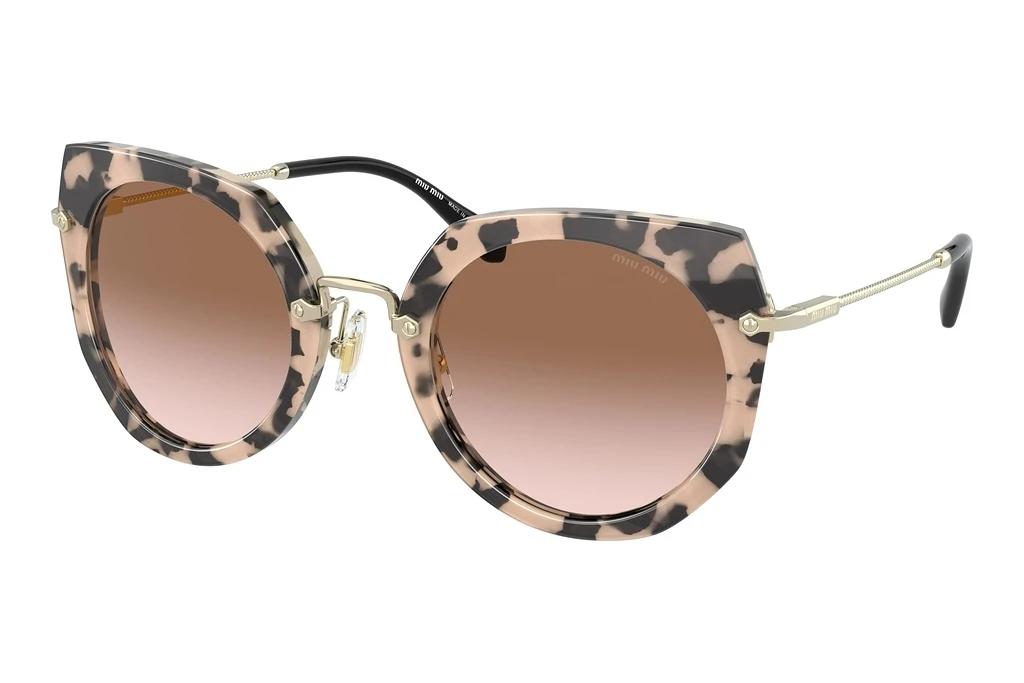 Miu Miu   MU 02XS 07D0A6 Brown GradientHavana /Top Pink Transparent
