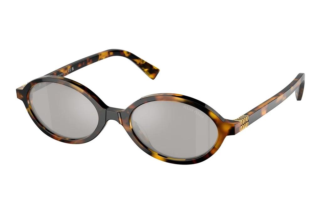 Miu Miu   MU 04ZS VAU07F Light Grey Mirror SilverHoney Havana