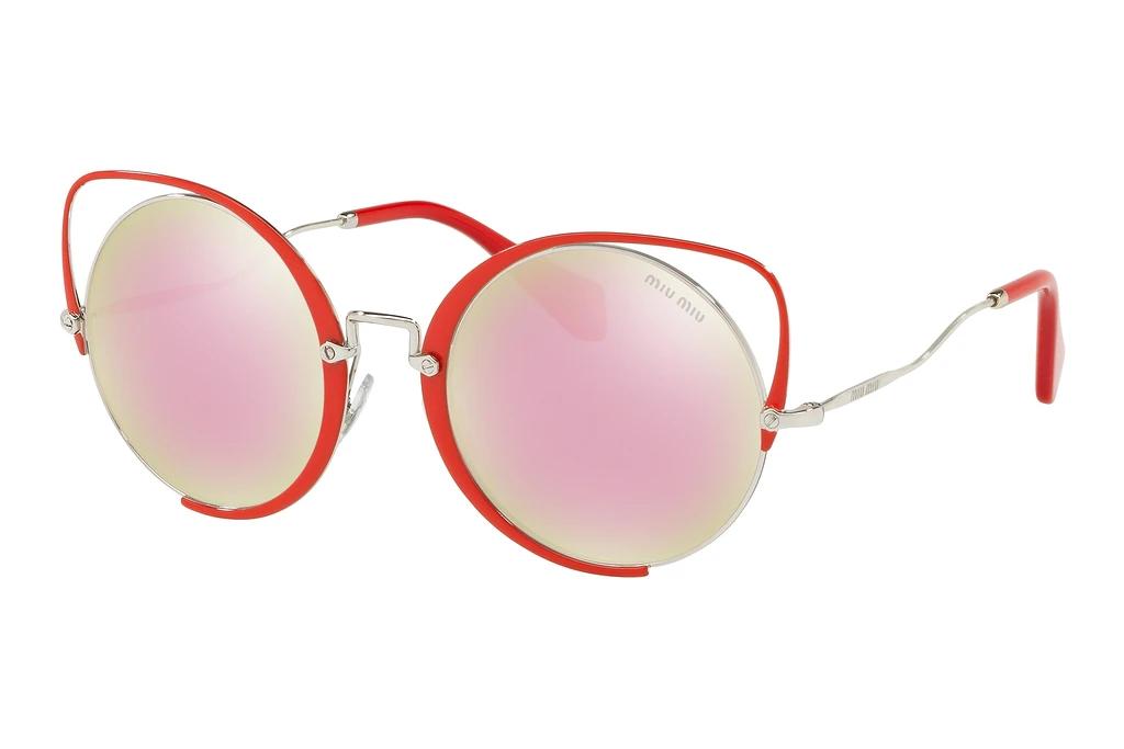 Miu Miu   MU 51TS 45J5L2 GREY MIRROR YELLOW ROSERED
