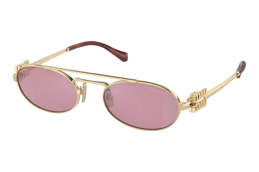 Miu Miu   MU 54ZS ZVN50D Dark Pink SilverPale Gold