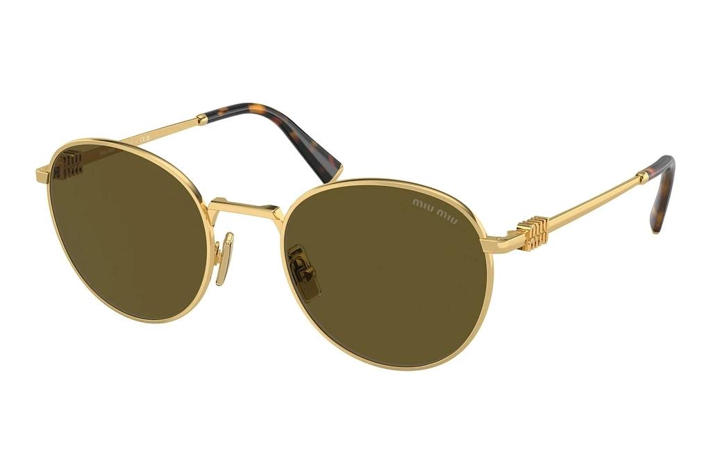 Miu Miu   MU 55ZS 5AK09Z Dark BrownGold