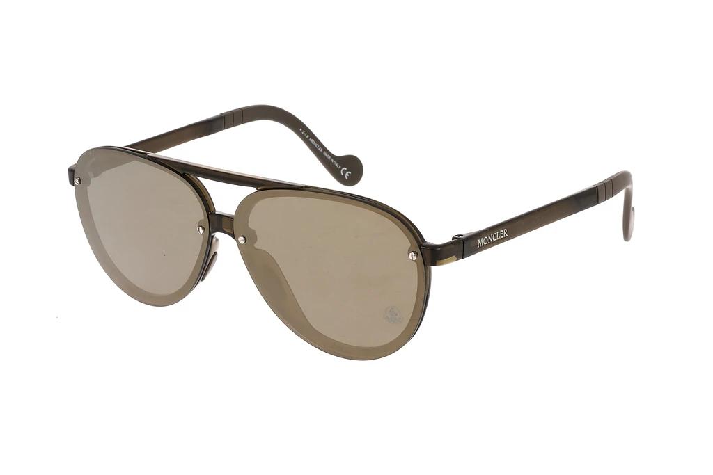 Moncler   ML0063 96L Shiny dark green