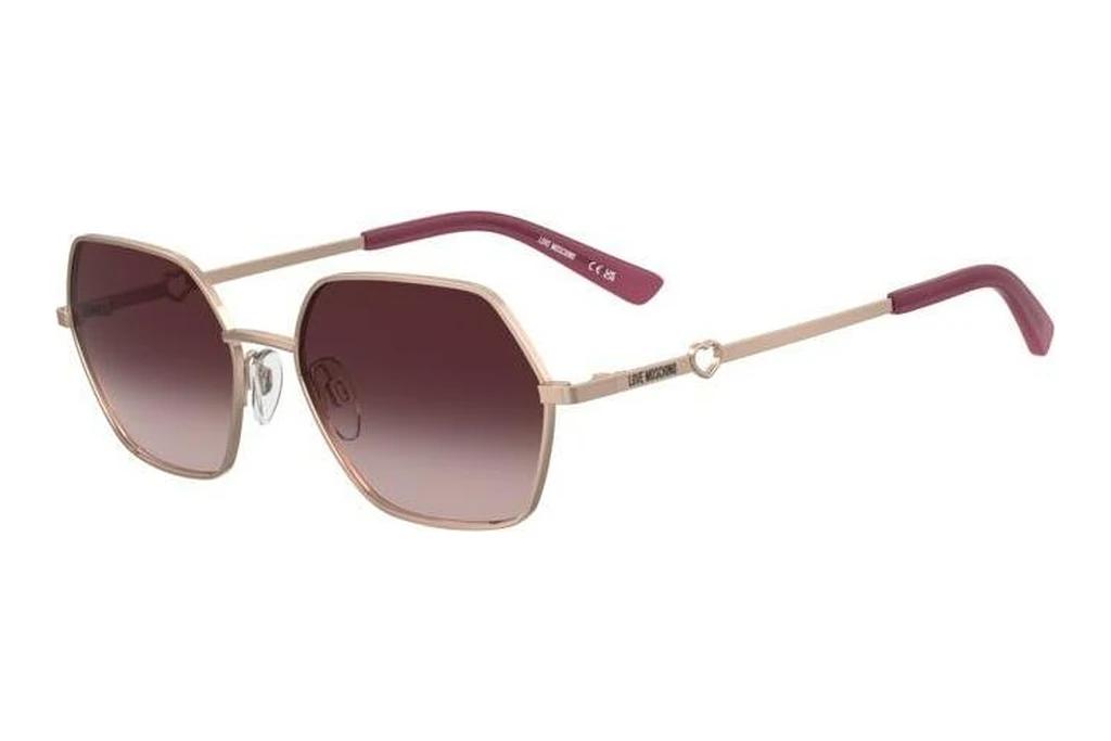 Moschino   MOL084/S DDB/UQ BURGUNDY SHADED PINKGOLD