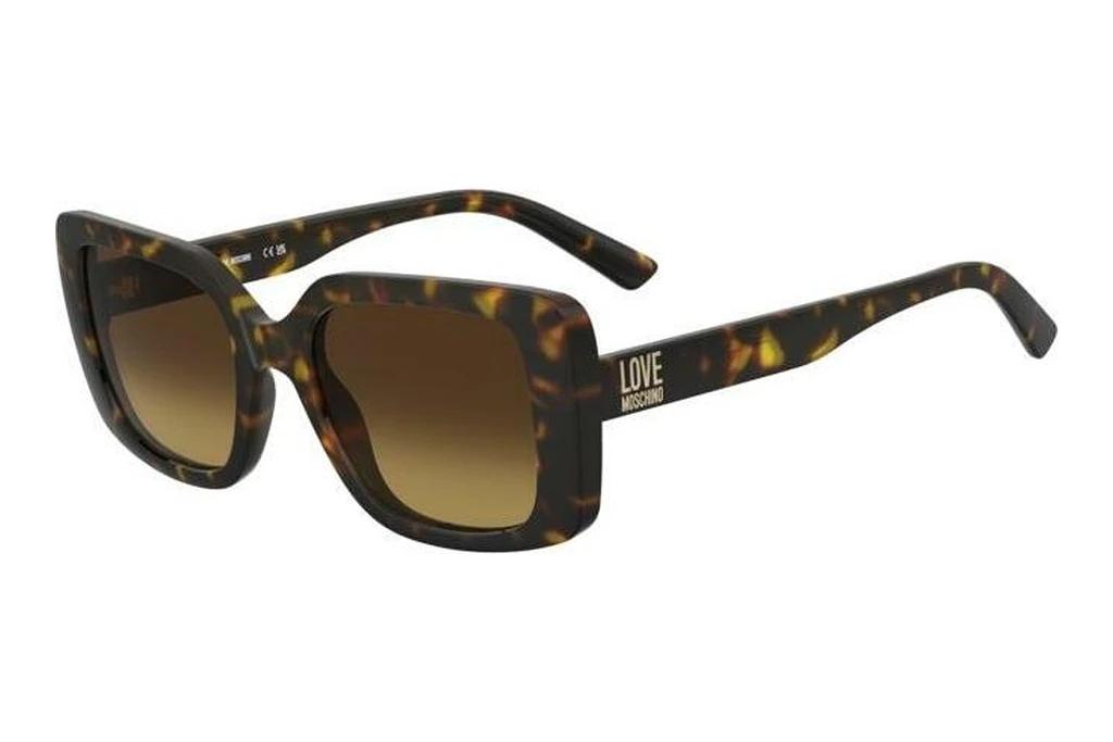 Moschino   MOL090/S 086/5U BROWN SHADED ORANGEHAVANNA