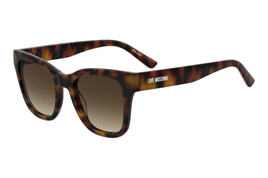 Moschino   MOL104/S WR9/HA BROWN SHADEDBROWN HAVANA