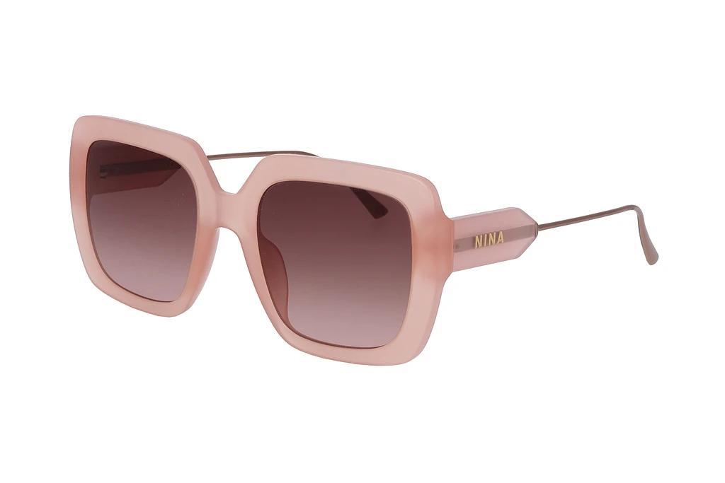 Nina Ricci   SNR299 02G1 BROWN GRADIENTSHINY OPAL PINK