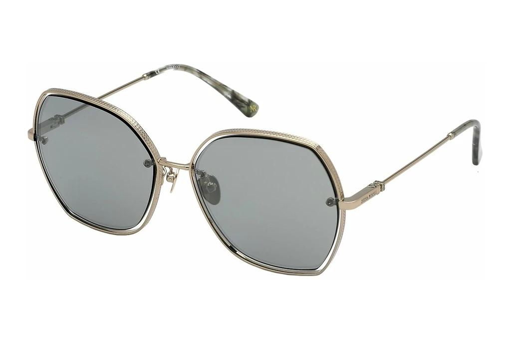 Nina Ricci   SNR304 8FEX SMOKECAMMELLO TAN LUCIDO