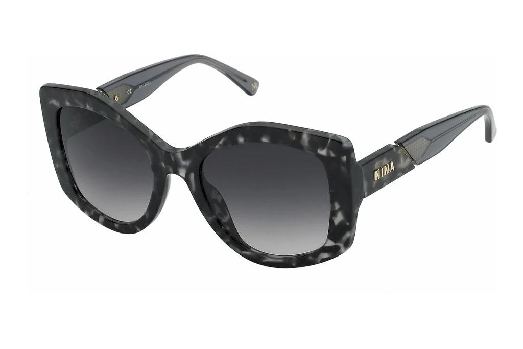 Nina Ricci   SNR317 096N SMOKE GRADIENT SMOKESHINY GREY HAVANA