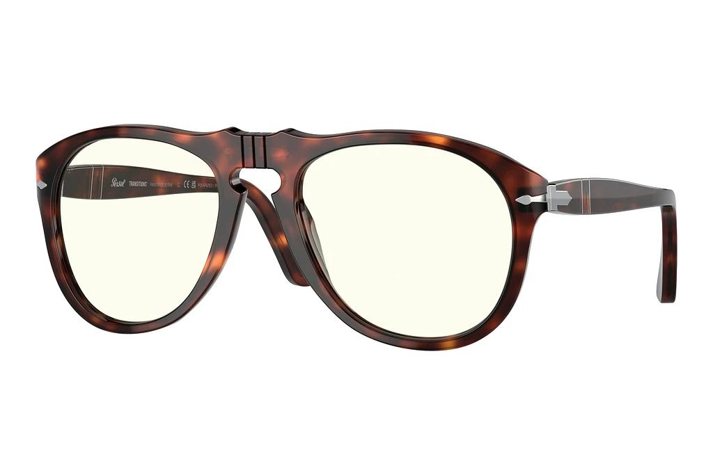 Persol   PO0649 24/BL Photochromic Clear to Grey with Blue Light FilterHavana