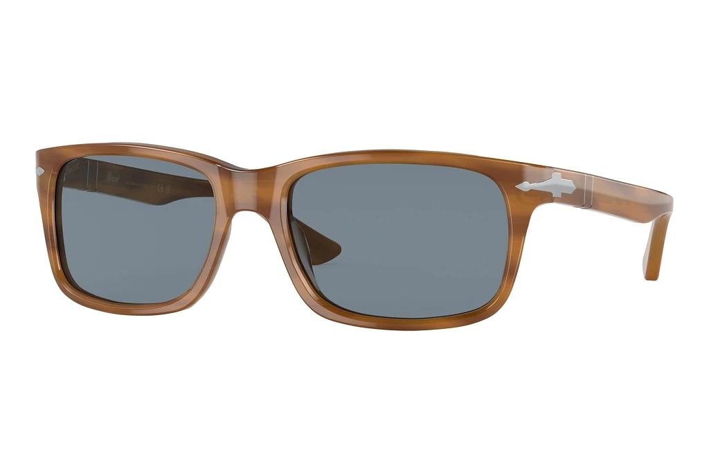 Persol   PO3048S 960/56 Light BlueStriped Brown