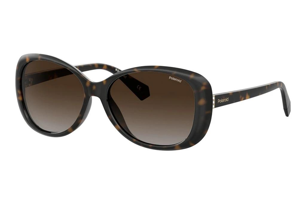 Polaroid   PLD 4097/S 086/LA BROWN SHADED POLARIZEDHAVANNA