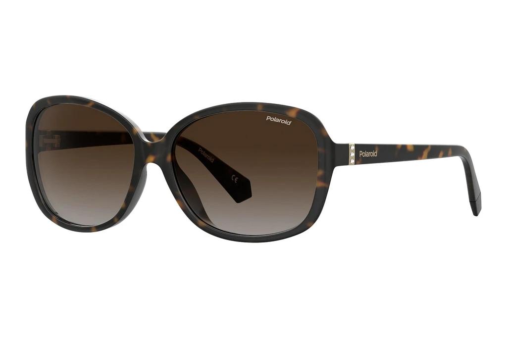 Polaroid   PLD 4098/S 086/LA BROWN SHADED POLARIZEDHAVANNA