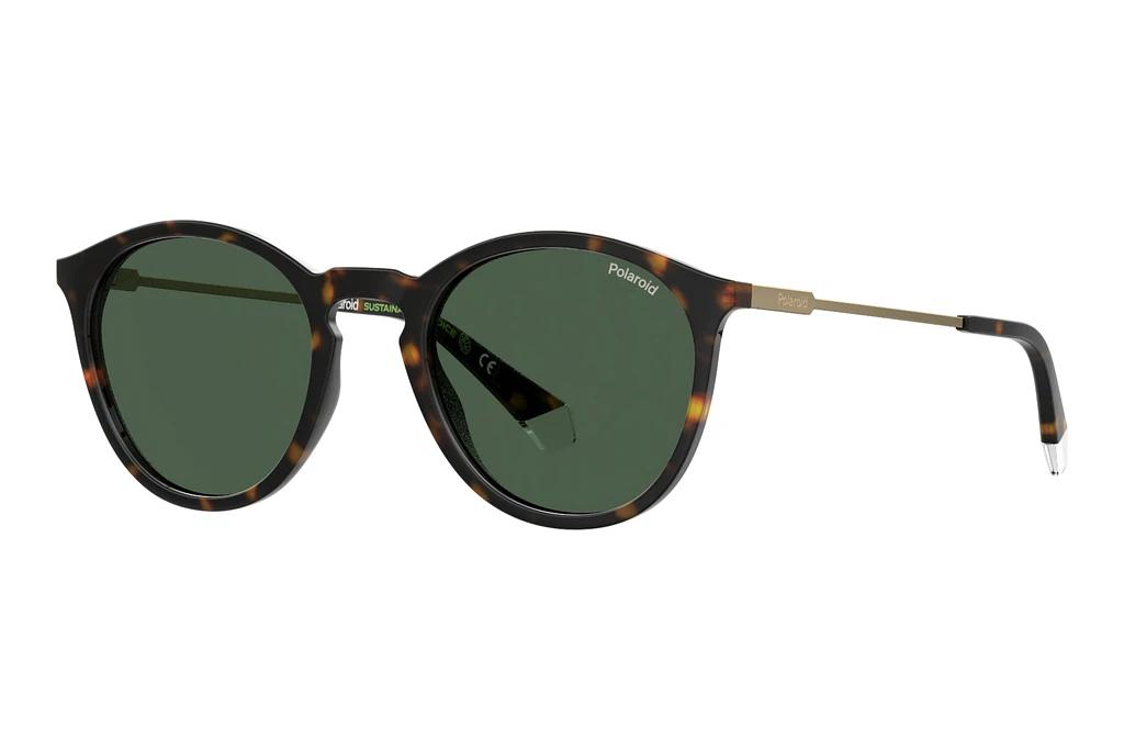 Polaroid   PLD 4129/S/X 086/UC GREEN POLARIZEDHAVANNA