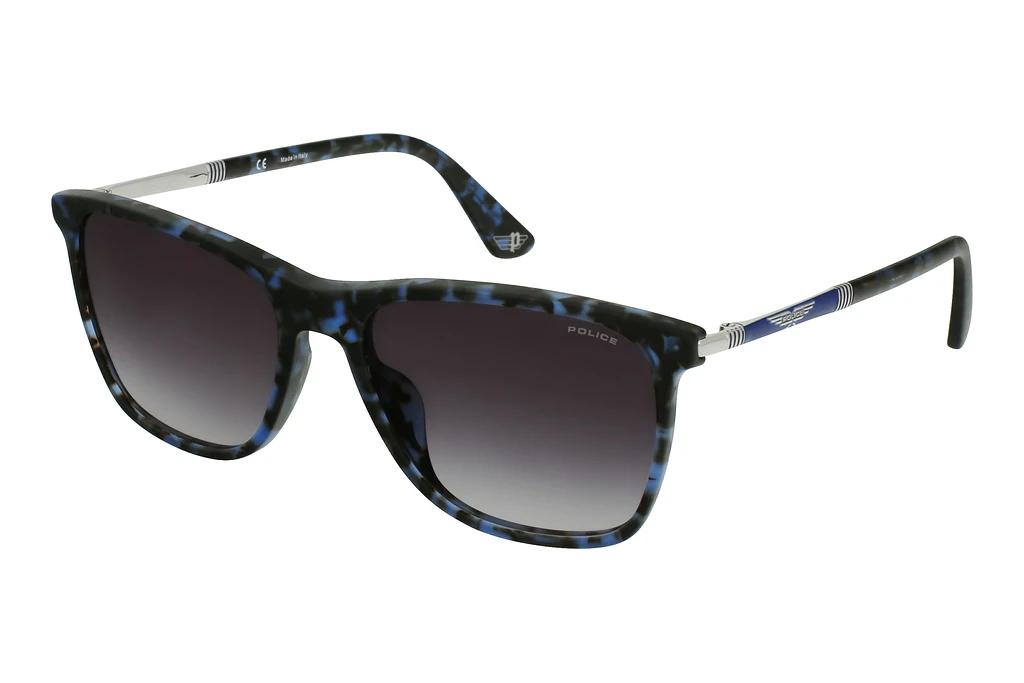 Police   SPLD45 06RJ SMOKE GRADIENTBLUE HAVANA+BLACK