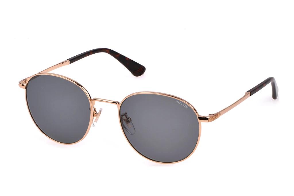 Police   SPLD94 349Y GREY/GREENSHINY ROSE GOLD WITH SANDBLASTED/SATIN /