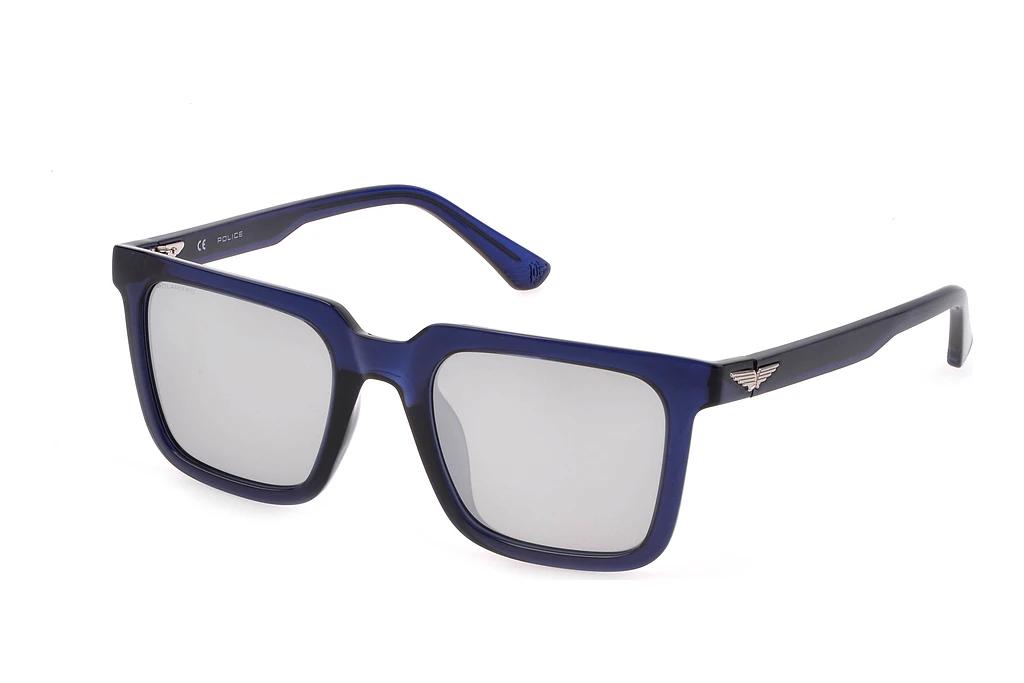 Police   SPLF15 6G5P SMOKE/MIRROR SILVERBLU TRASPARENTE LUCIDO