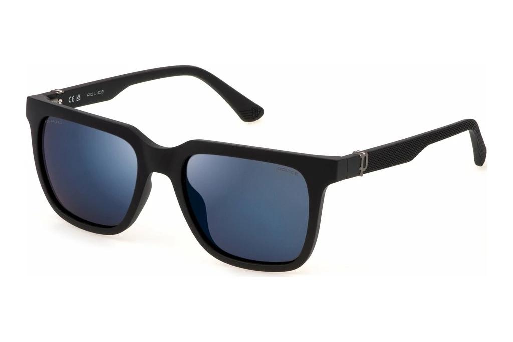 Police   SPLN34E V14P SMOKE/MIRROR BLUESANBLASTED OR MATT BLUE