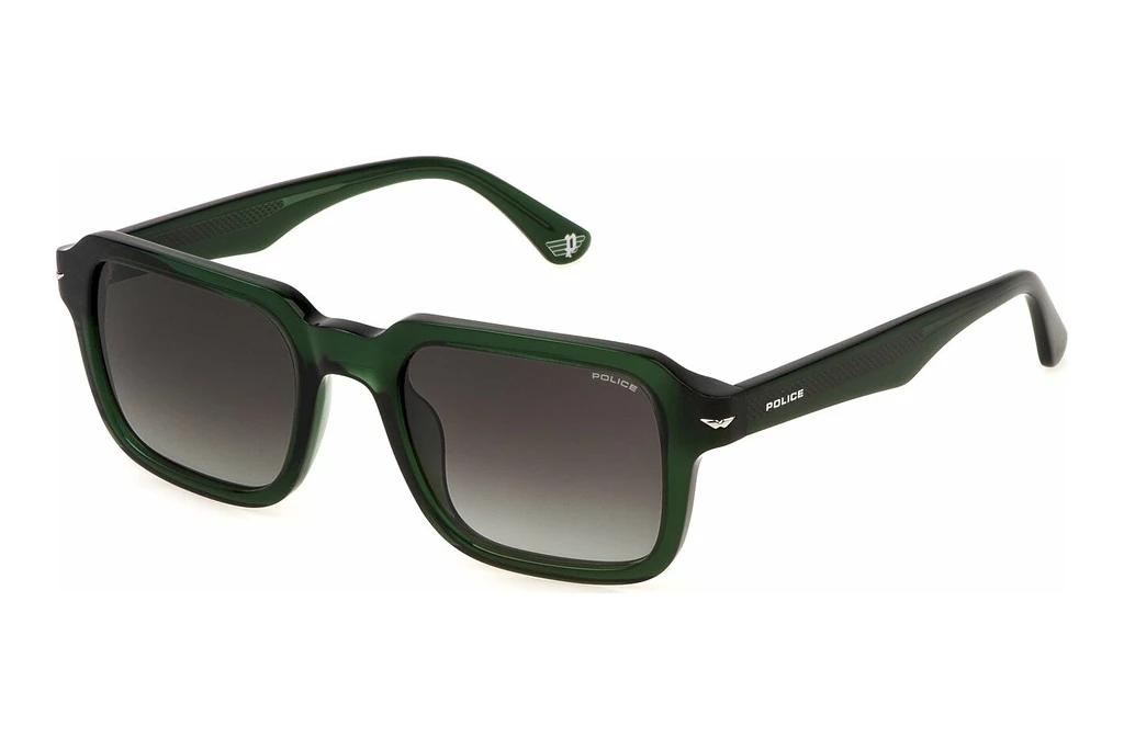 Police   SPLN36 0G61 SMOKE GRADIENTSHINY TRANSP.GREEN