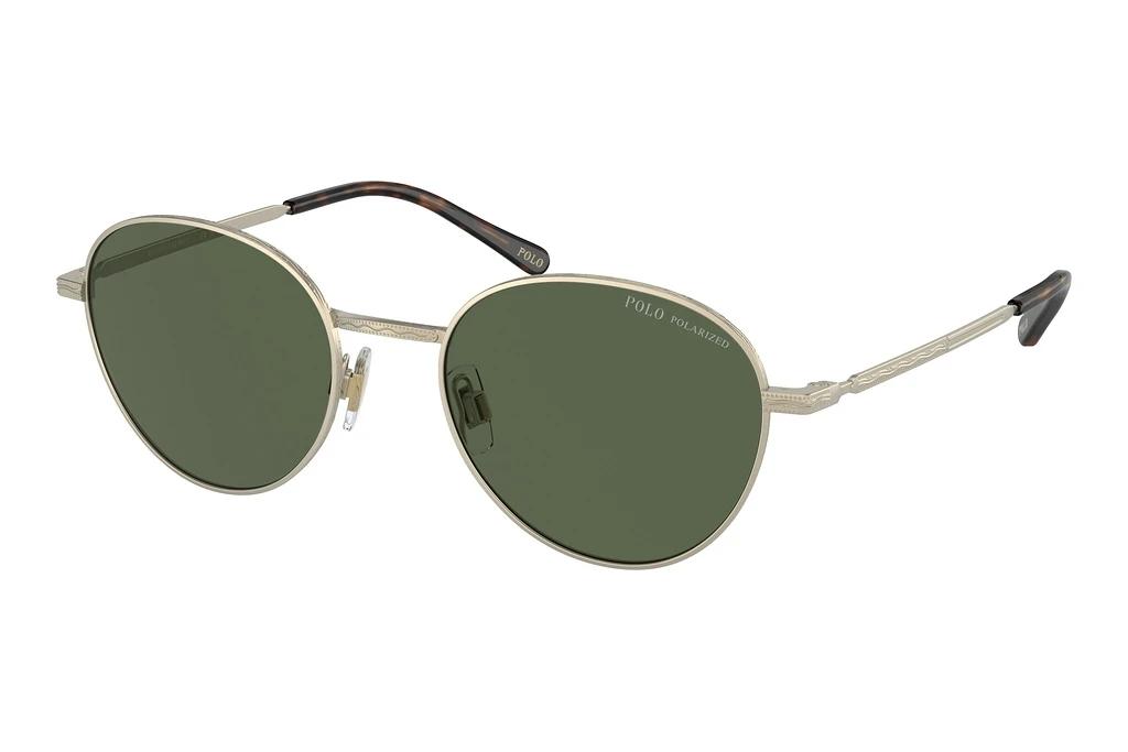 Polo   PH3144 92119A Polarized Dark GreenSemi-Shiny Pale Gold