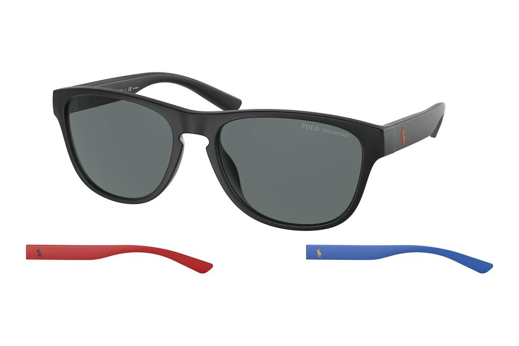 Polo   PH4180U 537581 Polar Dark GreyMatte Black