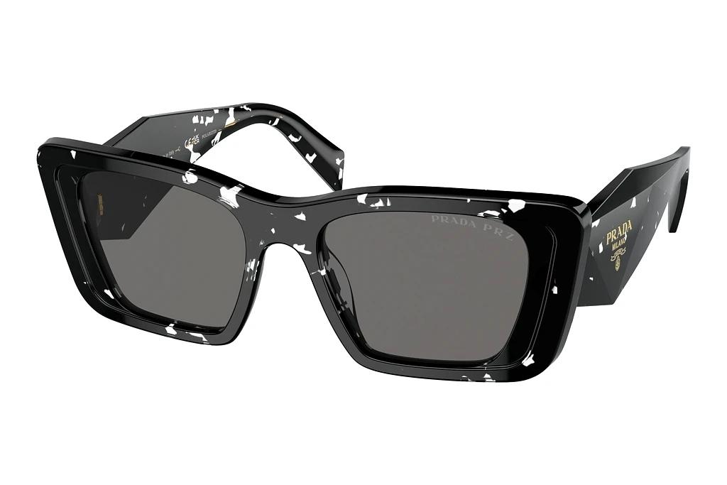 Prada   PR 08YS 15S5Z1 Dark Grey PolarizedBlack Crystal Tortoise