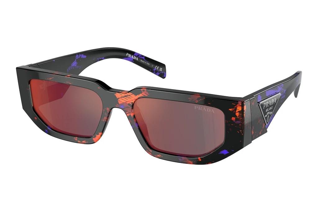 Prada   PR 09ZS 06V40E Dark Grey Mirror Blue/RedAbstract Orange