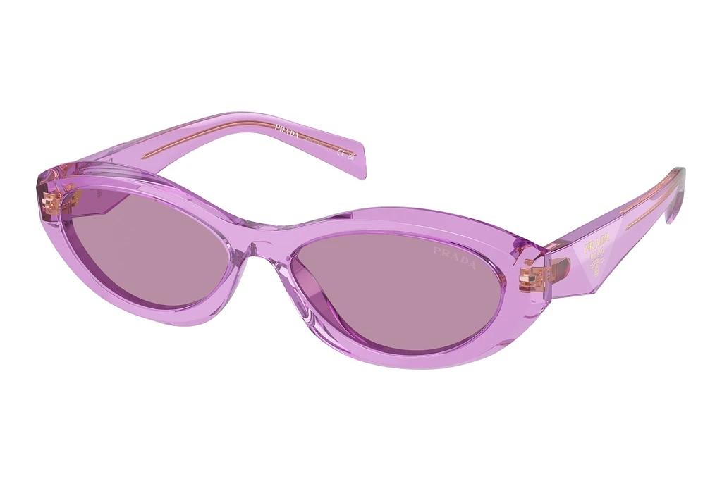 Prada   PR 26ZS 13R07Q Dark Violet Mirror Silver IntTransparent Amethyst