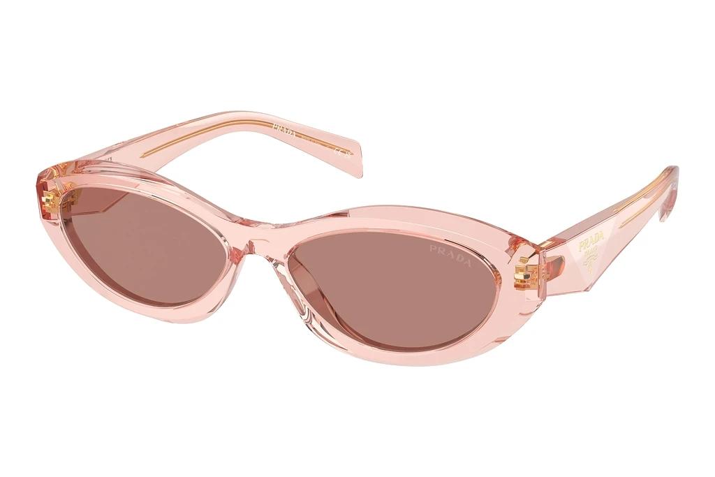 Prada   PR 26ZS 19Q10D Light BrownTransparent Peach