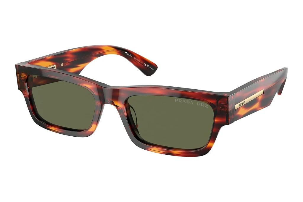 Prada   PR A03S 13O03R Green PolarRed/Black Havana