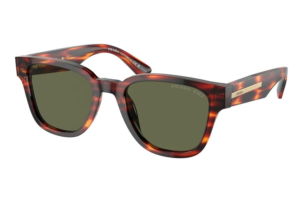 Prada   PR A04S 13O03R Green PolarHavana Red