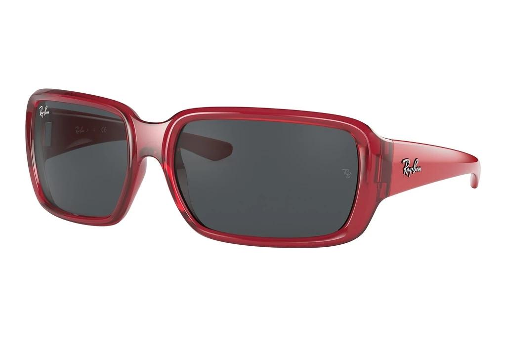 Ray-Ban Kids   RJ9072S 707787 Dark GreyTransparent Red