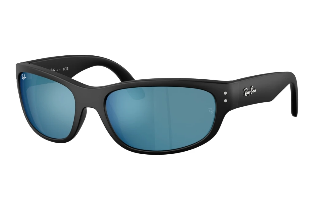Ray-Ban Kids   RJ9189S 100S55 Dark Blue Mirror BlueMatte Black
