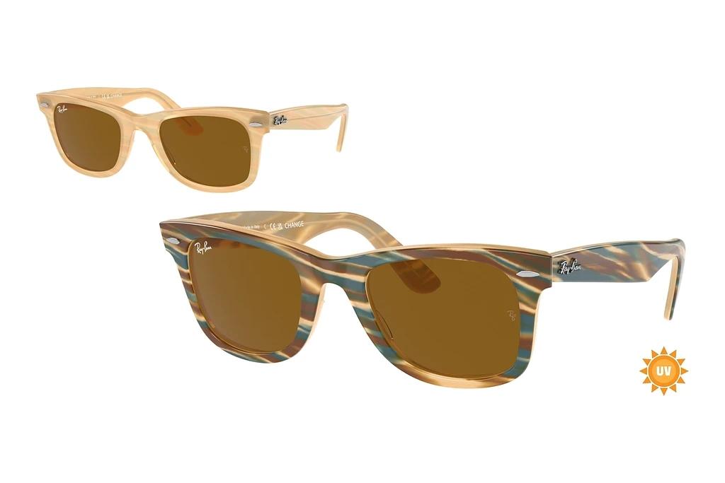 Ray-Ban   RB2140 140833 BrownPhoto Striped Brown