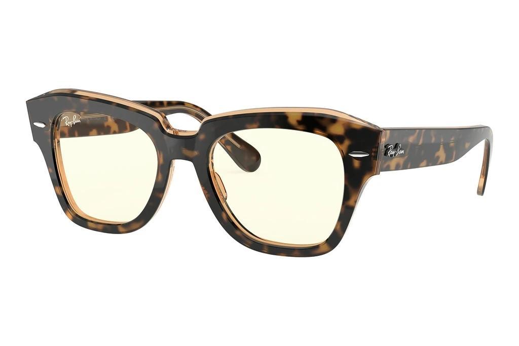 Ray-Ban   RB2186 1292BL ClearHavana On Transparent Brown