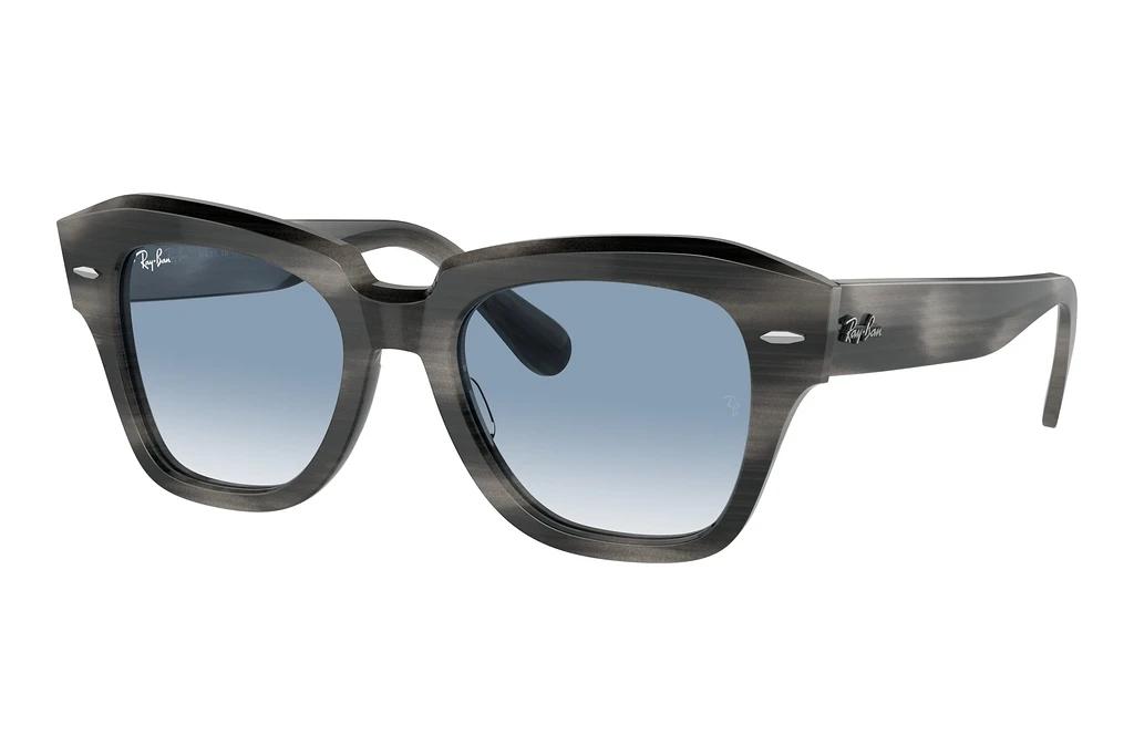 Ray-Ban   RB2186 14043F Clear & BlueStriped Grey