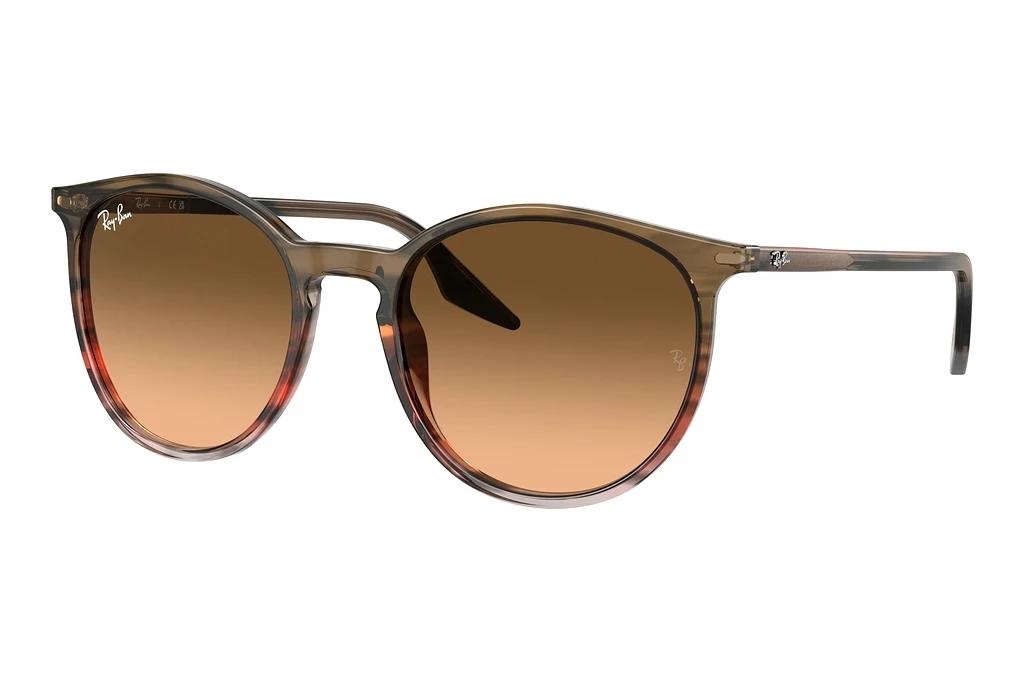 Ray-Ban   RB2204 13953B Pink/BlackStriped Brown & Red
