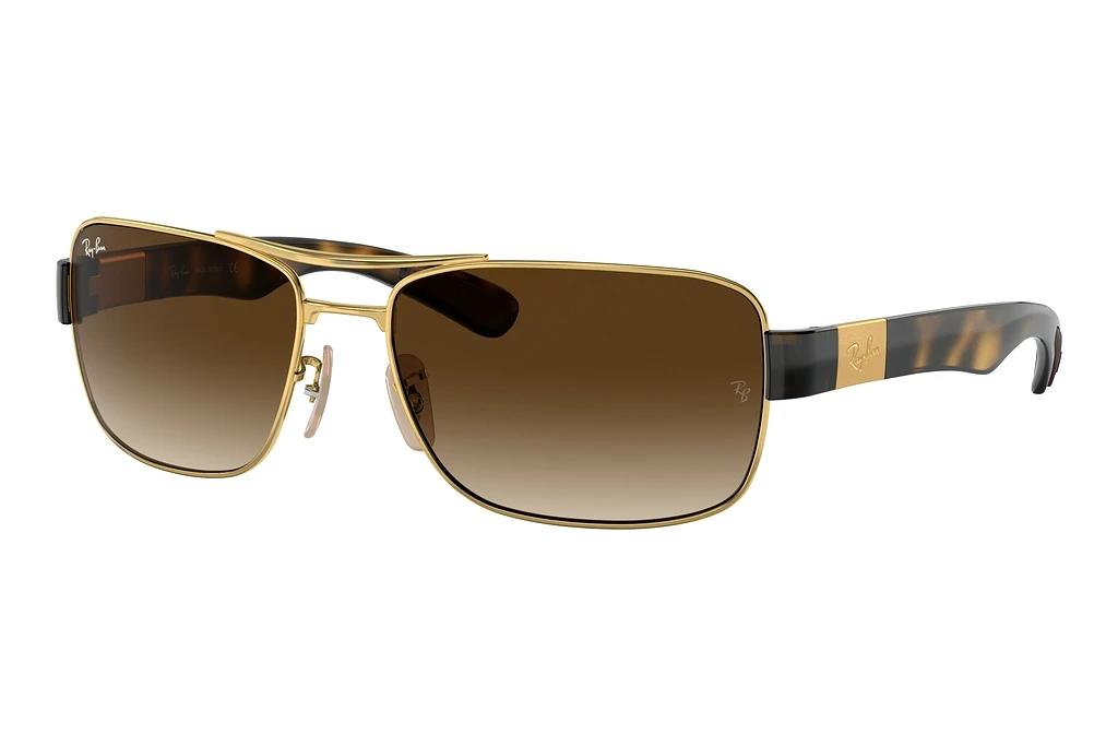 Ray-Ban   RB3522 001/13 Brown GradientArista Gold