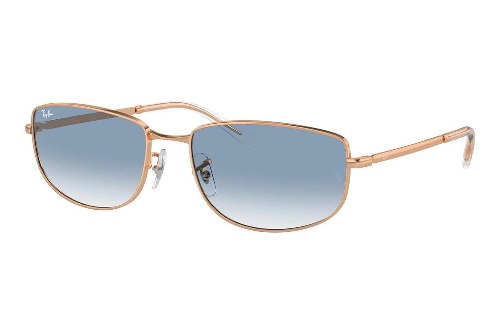Ray-Ban   RB3732 92023F Clear & BlueRose Gold