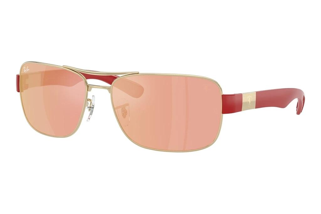 Ray-Ban   RB3763M F1216Q Brown Mirror Red/YellowSilver