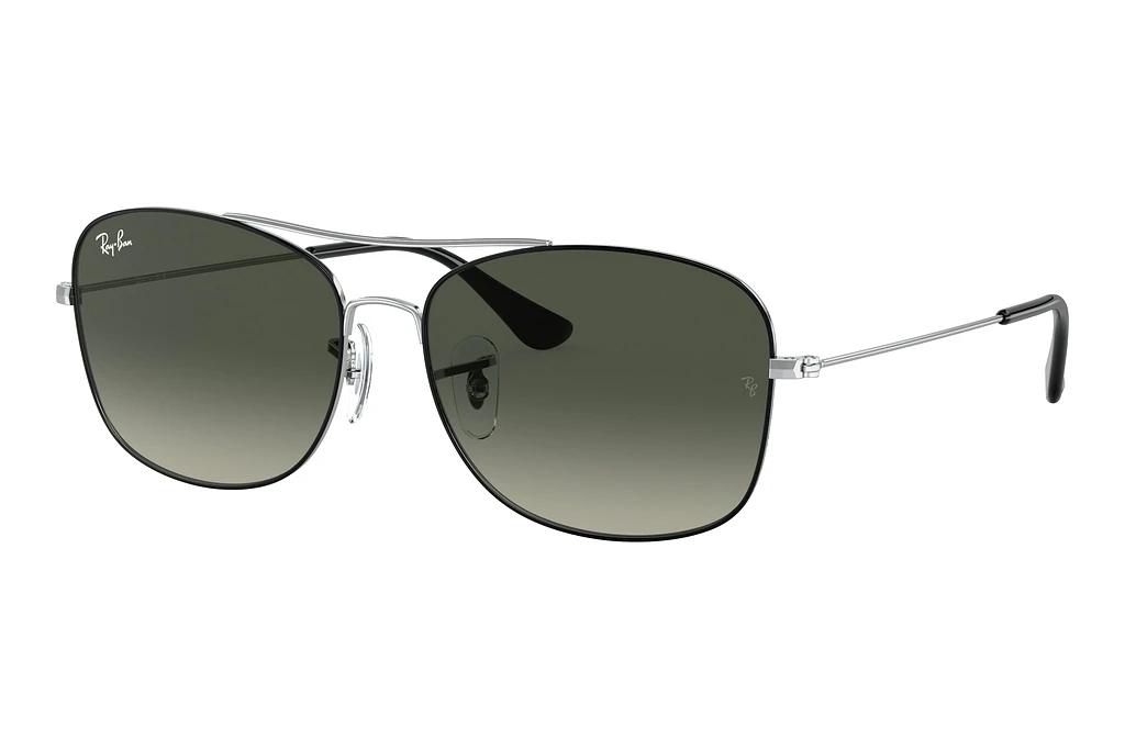 Ray-Ban   RB3799 914471 Grey GradientBlack On Silver
