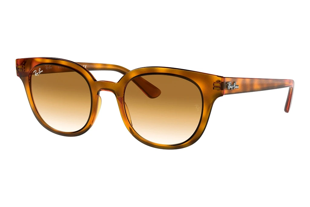 Ray-Ban   RB4324 647551 Light Brown GradientYellow Light Havana